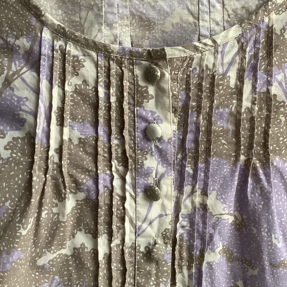 EUC vintage H&M mauve pastel scandi cotton shift dress - Picture 4 of 8